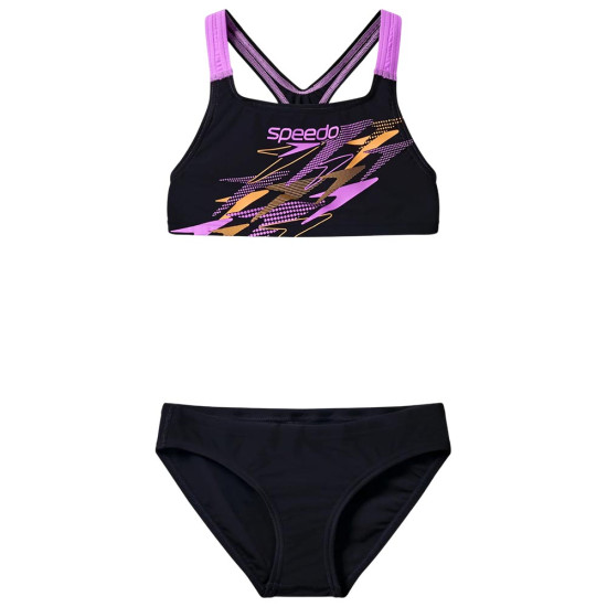 Speedo Παιδικό μαγιό Medley Logo Racerback Bikini Set